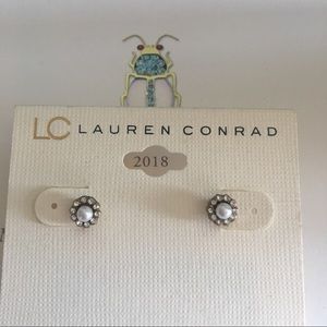 Lauren Conrad Mini Pearl Studs